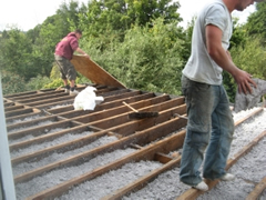 Warmcell installed within the Flat Roof